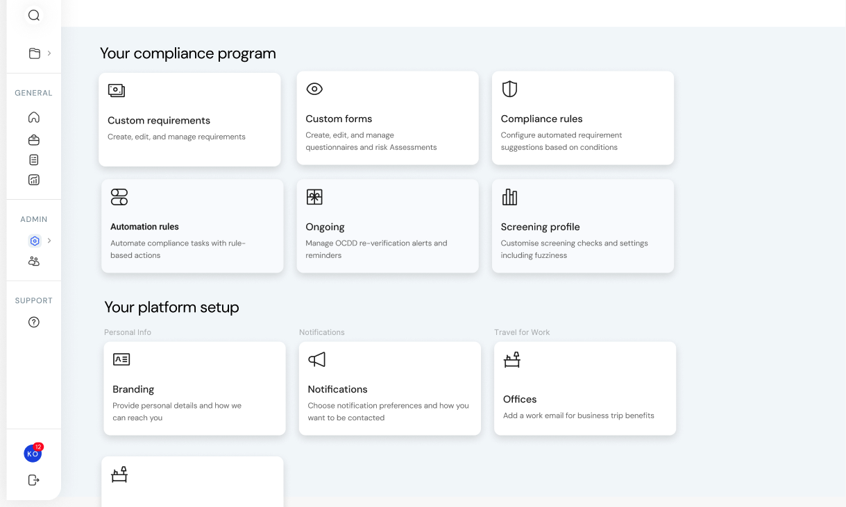 Config and customisation